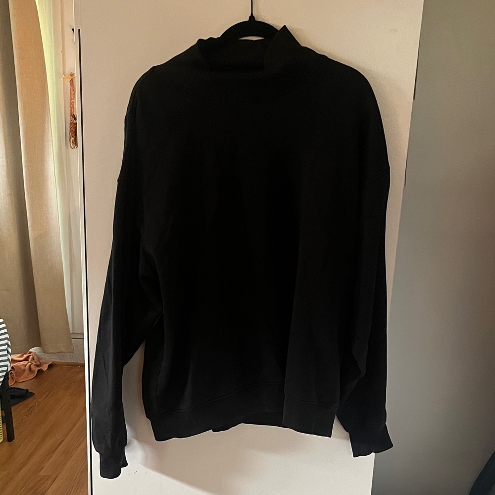 Weekday Black Crewneck Sweater